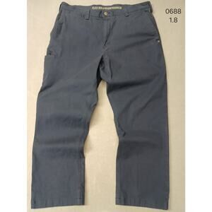 Duluth (38x30) Blue Flex Ballroom Khaki Relaxed Fit Pants